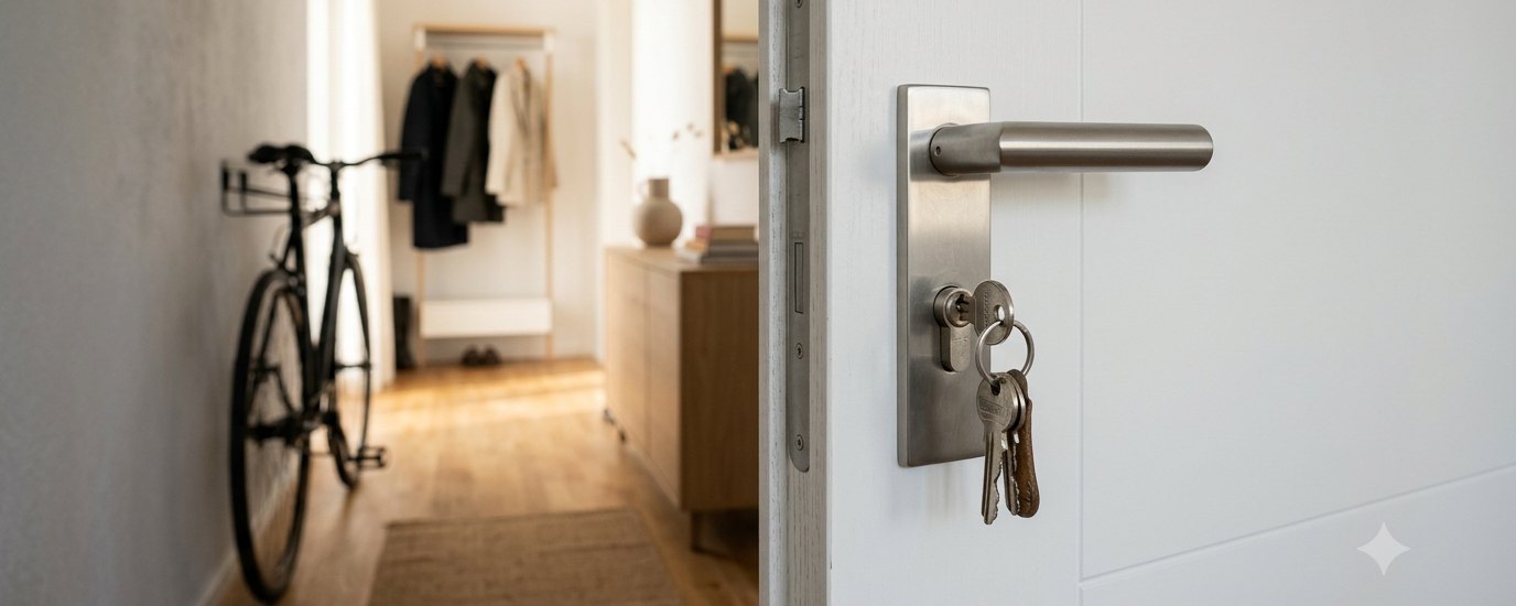 Wohnungstür mit Schließzylinder – Sicherheitsanforderungen der Hausratversicherung